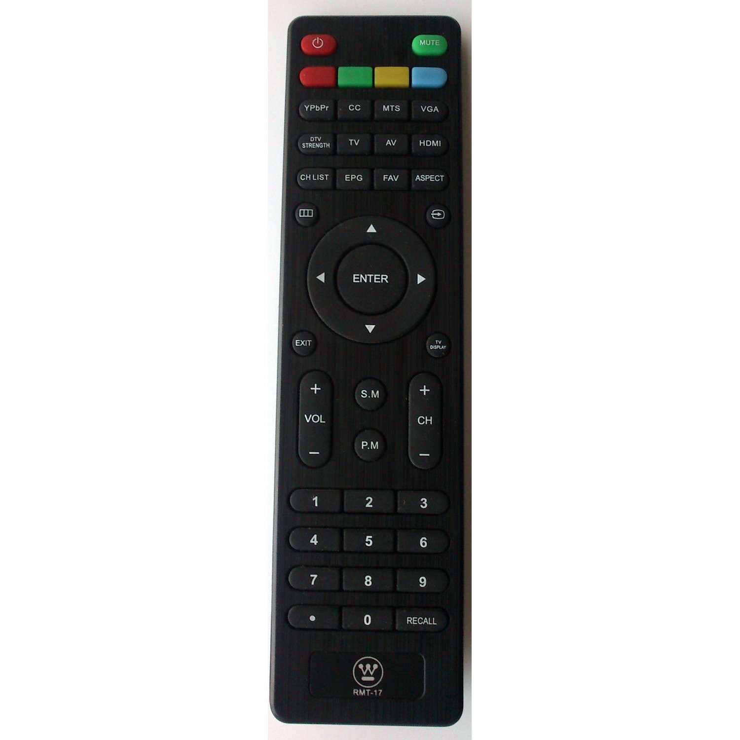 CONTROL REMOTO PARA TV / WESTINGHOUSE RMT-17 - Imagen 1